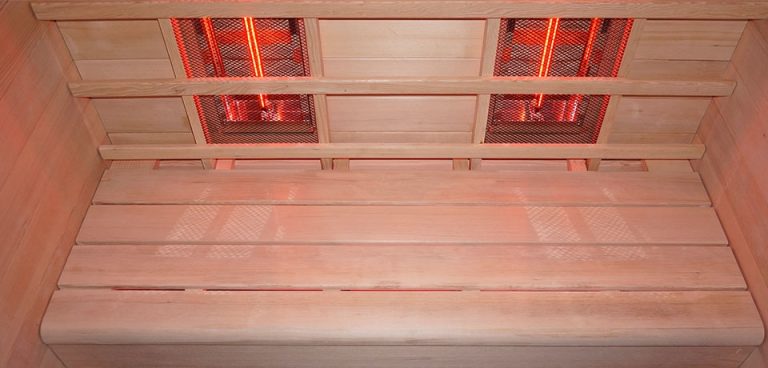 Interno della sauna