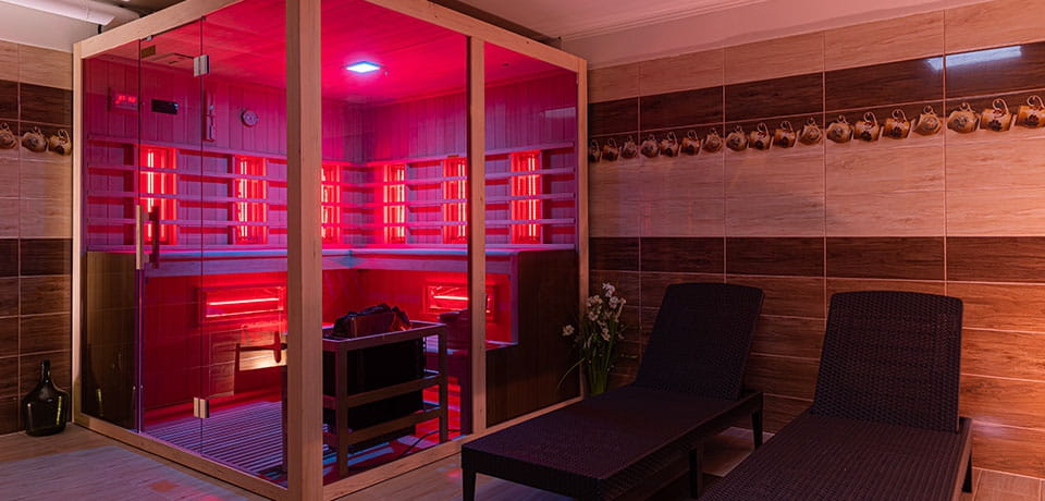 Sauna combinata finlandese e infrarossi per la tua casa