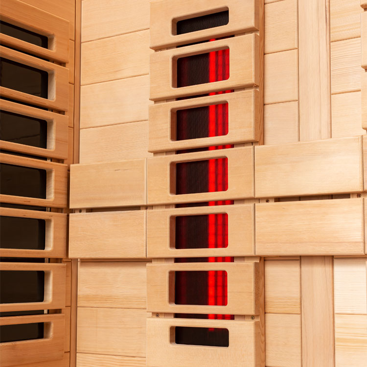 Pannelli a infrarossi integrati per riscaldamento uniforme e comfort muscolare