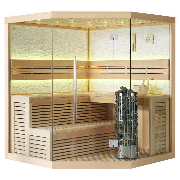 Illuminazione LED integrata nella sauna AWT E1101C