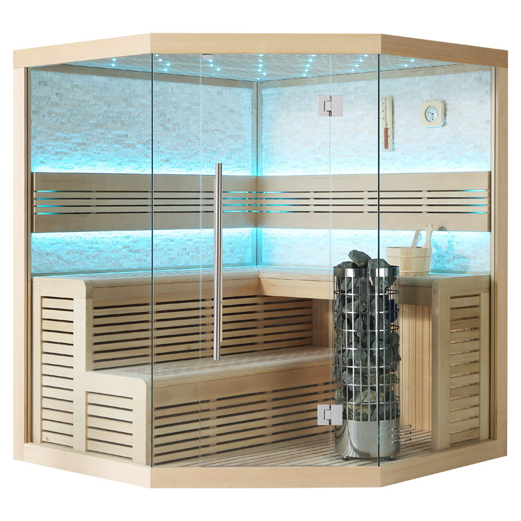 Illuminazione LED integrata nella sauna AWT E1101C